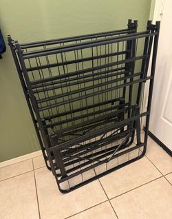 Dual Metal Bed Frames - Can Be Two Twin Beds Or A Queen Bed - Perfect Condition