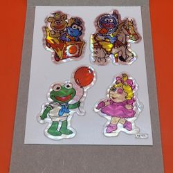 Vintage Muppet Babies Vending Machine Prism Sticker
