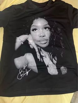 Black Graphic T-Shirt with Signature Print