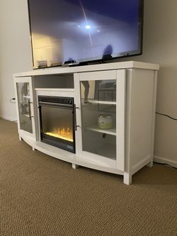 Twin star home entertainment center