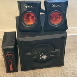 Genius GX 2.1 PC Gaming Speakers + Subwoofer