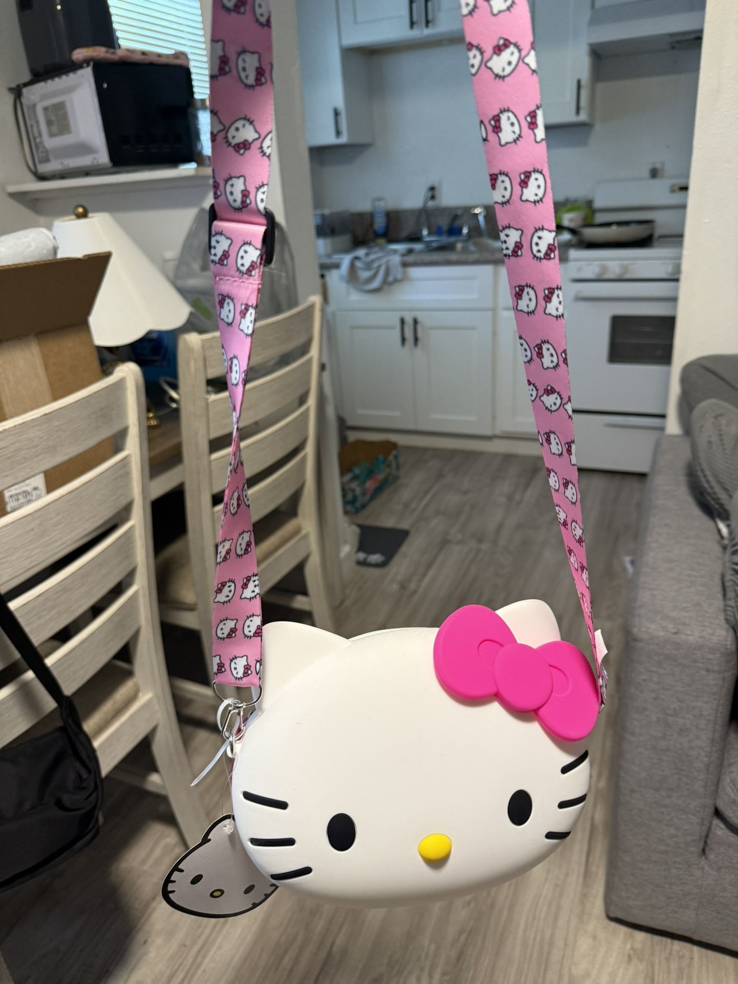 Hello Kitty Rubber Purse NWT