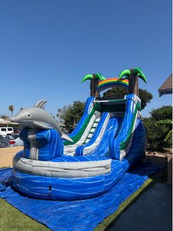 Water slide jumper