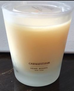 Henri Bendel New York Osmanthus Scented Candle 9.4 oz Glass Discontinued