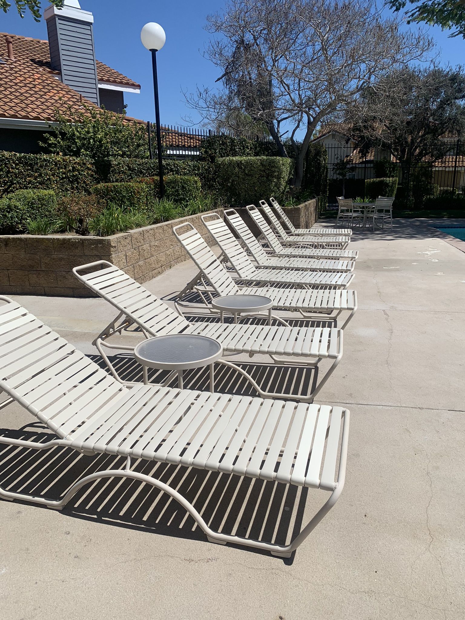 (pending Sale) Community Pool Furniture