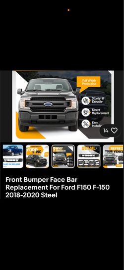 F150 bumper set