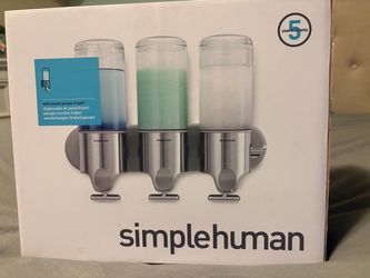 Simplehuman Triple Wall Mount Soap Dispenser