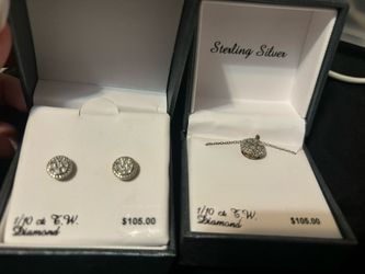 Earrings And Necklace