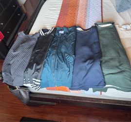 Men’s Plus, All Set of 6, Sweaters & Jackets, Size XXL, Used Good Condition