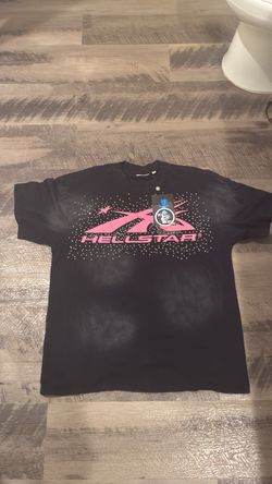 Hellstar Black Graphic T-Shirt with Tags