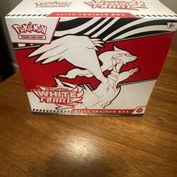 Pokemon ETB White Flare New In Box.