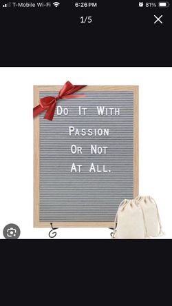 Letter board NEW