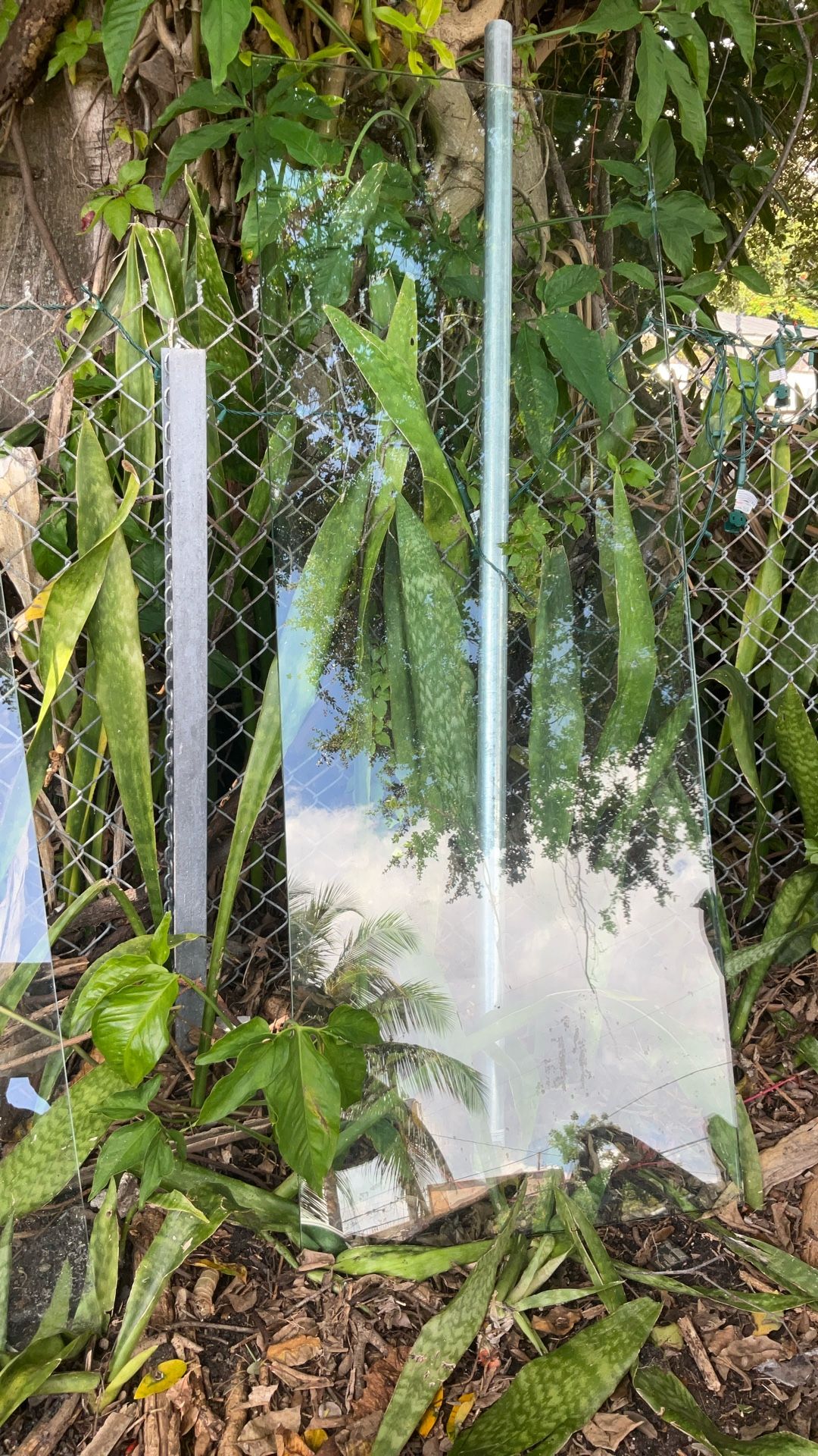 Tempered Clear Glass 4ft x 5ft x 1/2 Inch