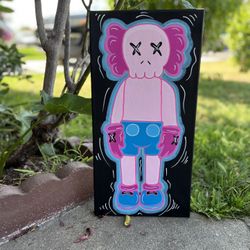 Pink Kaws 