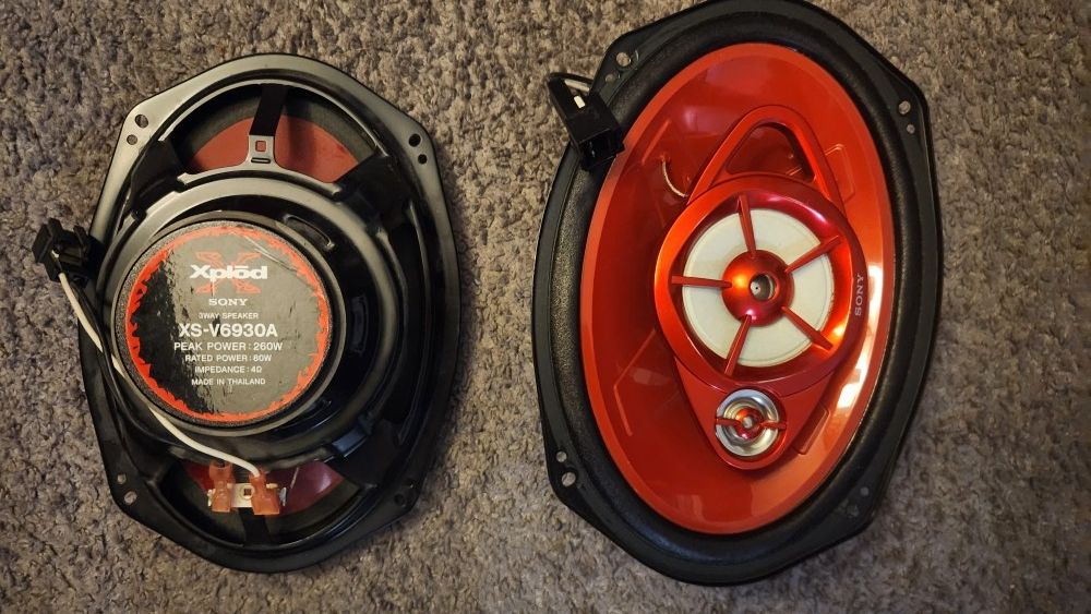 Sony Xplod 6x9 car stereo speakers