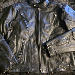 Viking Cycle Leather Jacket