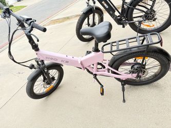 Pink foldable kbo bike