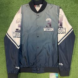 Seattle Seahawks Russell Wilson chalkline jacket