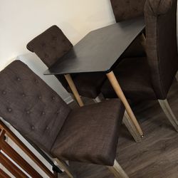 Dining Table + Free Chairs - Moving sALE  