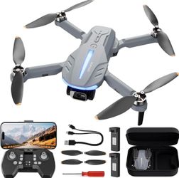 Drone with 4K Camera for Adults - B16 GPS Under 250g, Brushless Motor, Lightweight and Foldable RC Quadcopter for Beginners Toys Birthday Present, 50 