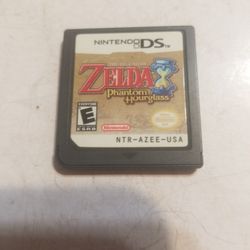 Nintendo DS game The legend of Zelda phantom Hourhlass Used No Case