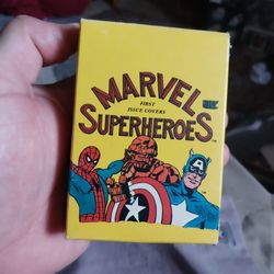 1984 Marvel Super Heroes First Issue Covers Card Set In Box 