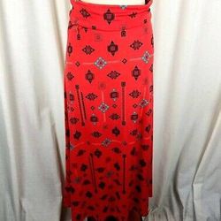Comfort Stretch Lularoe Aztec Maxi Conversion Skirt Sundress Womens Size XXS 