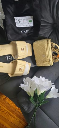 Cream Designer-Style Sandals – Brand New