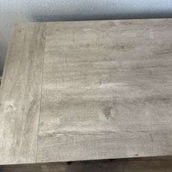 L Shaped Desk With Floating Filing Cabinet For Free