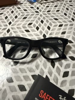 Meta Raybans Wayfarer Matte Black
