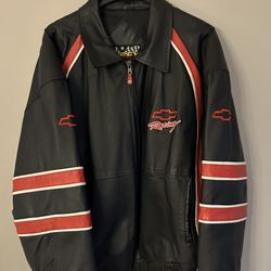 Vintage Chevrolet Leather Jacket 