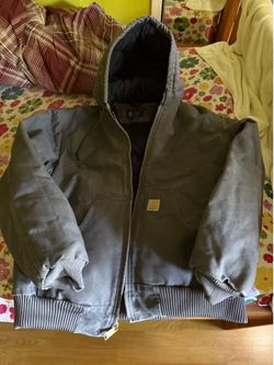 Carhartt J140 Gray Duck Jacket size Medium