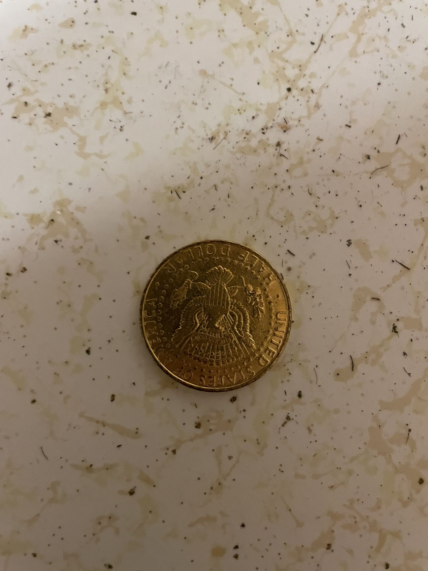18k Gold Plates Half Dollar