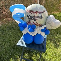 LA Dodgers Themed Balloon Set – Party Ready!