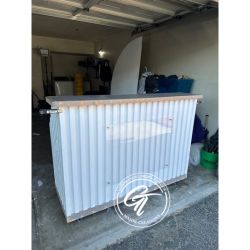 5ft Custom Mobile Bar 