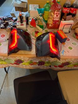 Luces trasera Led compartible Chevy Silverado 1500-07-013   Silverado 2500 HD 3500 HD 2007-014 humo oscuro