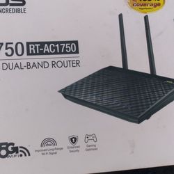 ASUS 5G DUAL BAND ROUTER NEW $75