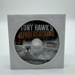 Tony Hawk's Underground (PlayStation 2, PS2, 2003) Disc Only