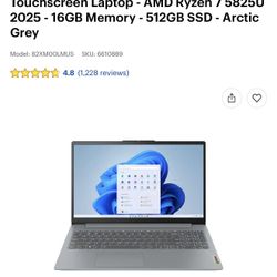 Lenovo- IdeaPad Slim 3 15.6”