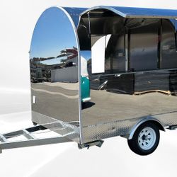 65 in Food Vending Trailer Mobile Concession Both windows FT42