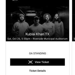 Kublai Khan Tx 