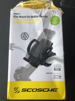 Bike mount for mobile devices