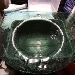 Glass Sink