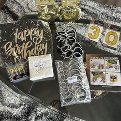 30 Birthday Decorations 