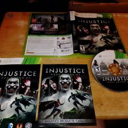 Xbox 360 Game Injustice Gods Among Us 