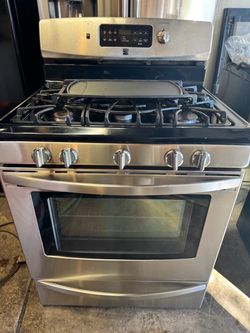 Kenmore Stainless Steel Gas Range