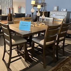 7PC Counter Height Set