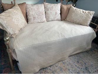 Brass Day Bed w/ Trundle