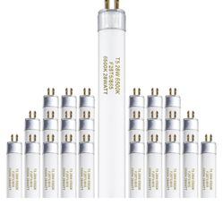 Konideke 46 Inch 28 Watts Fluorescent Tube Light Bulbs 25 Pack