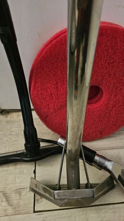 stainless steel upholstery and carpet cleaning wand